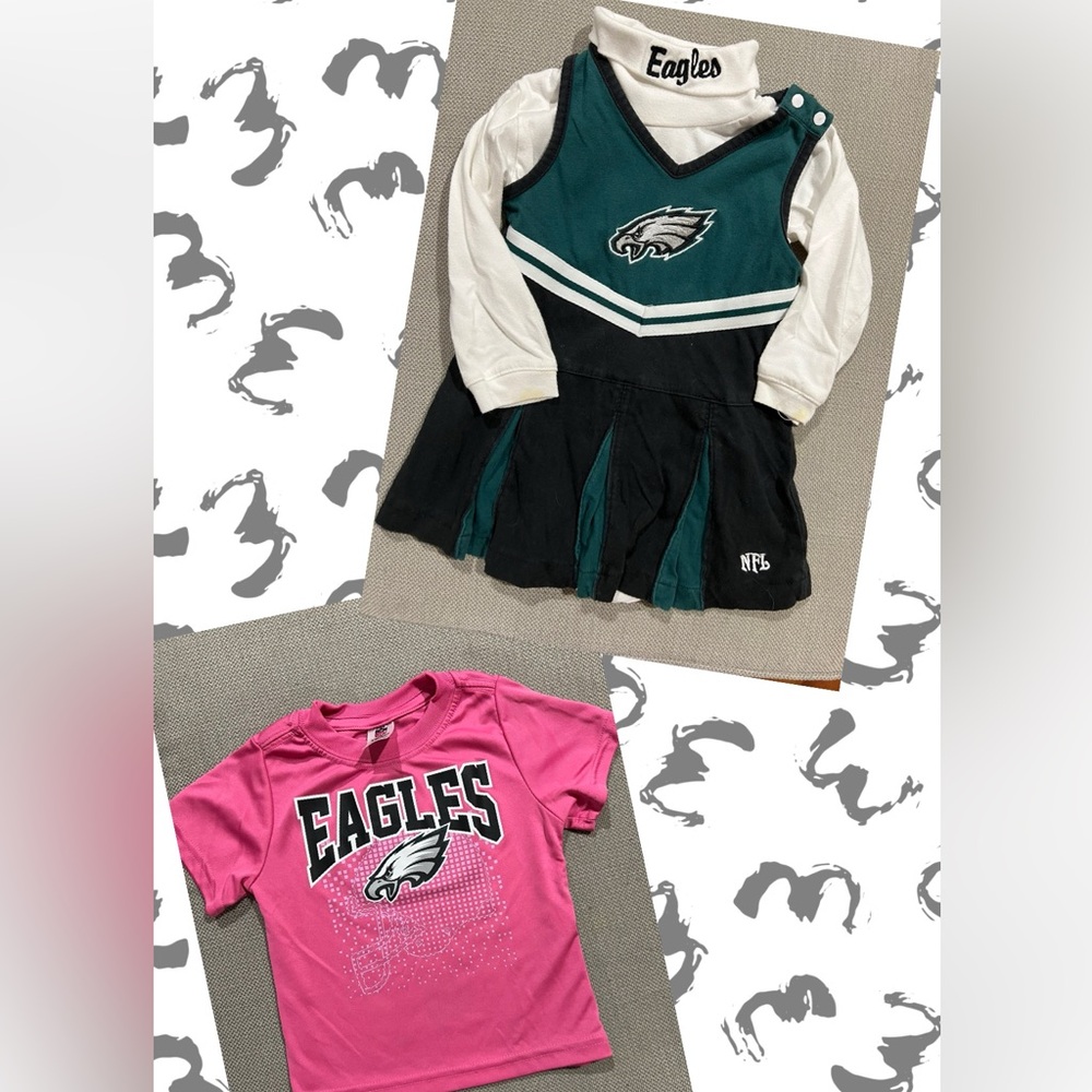 Philadelphia Eagles Girls Toddler Bundle